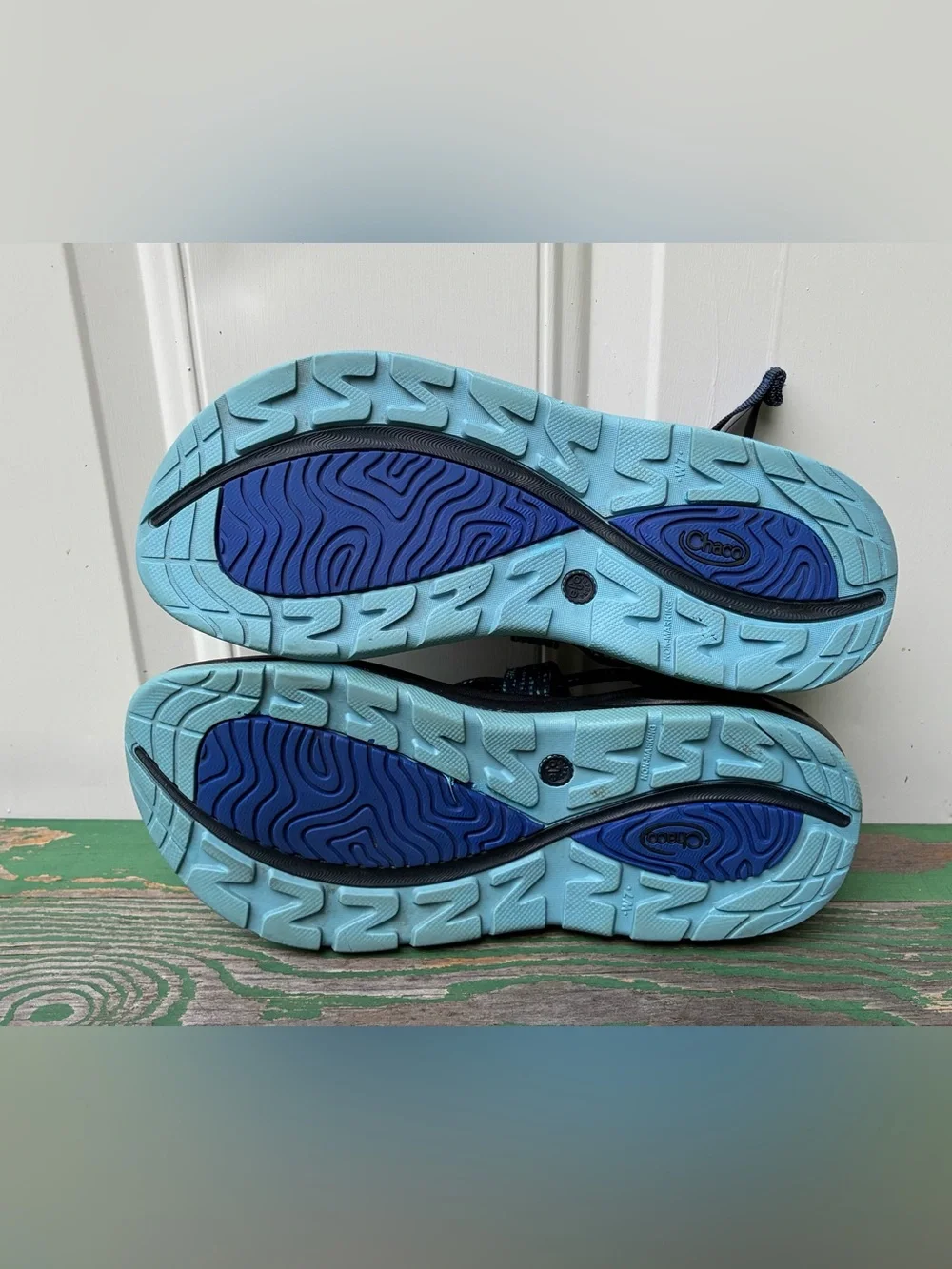 Chaco Womens  Z/Volv 2 Sandals Sz 7 Wax Eclipse Strappy Summer Vacation Beach